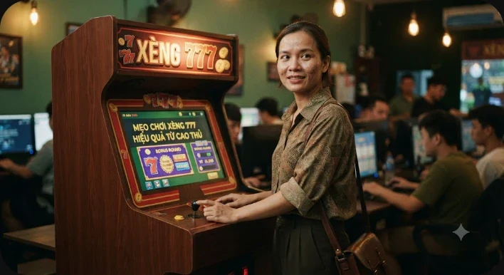 Đồng xu vàng bùng nổ từ máy slot thể hiện chiến thắng lớn