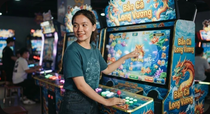 Game Long Vương bắn cá online với vương quốc đại dương đầy kho báu và rồng vàng