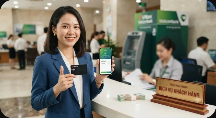Thẻ tín dụng và ứng dụng ngân hàng trên điện thoại trong ánh sáng an toàn